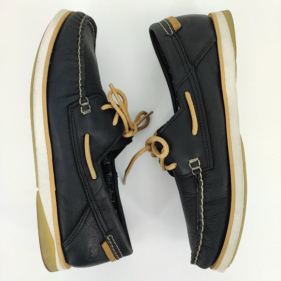 Timberland Atlantis Break Men\'s Size 7.5 US Leather Black Oxfords 1326634004 main image 7